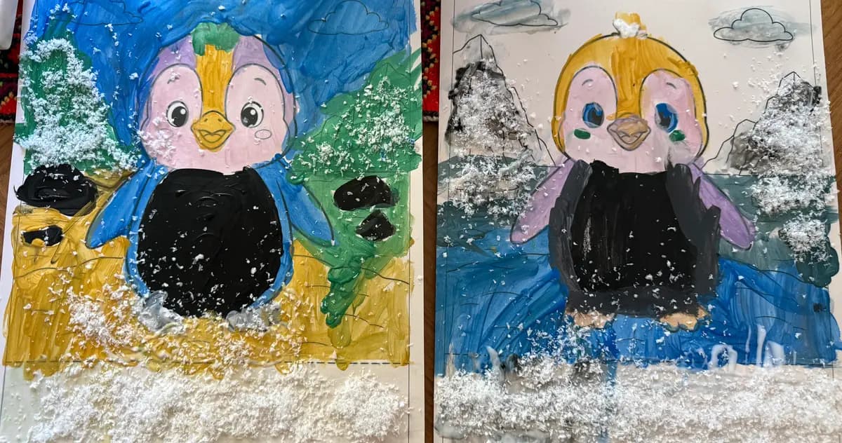 Жители Антарктиды. Для детей 5-7 лет